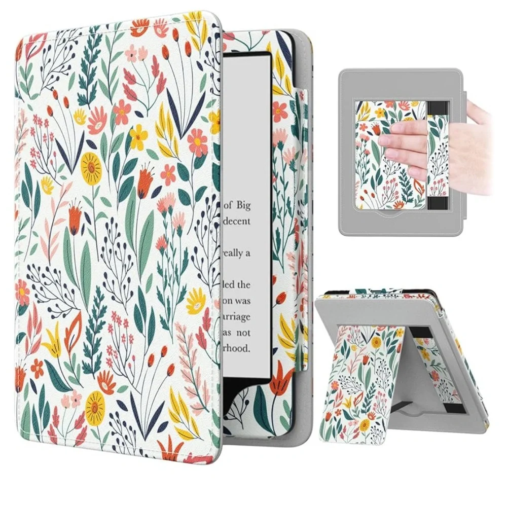 Moko Kindle Paperwhite Case Flowers